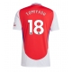 Arsenal Takehiro Tomiyasu #18 Replike Domaci Dres 2024-25 Kratak Rukav